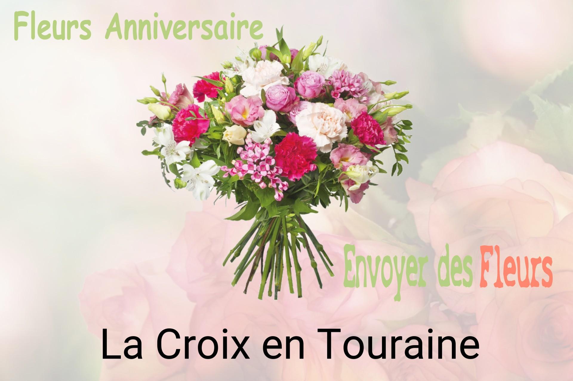 Bouquet de fleurs d’anniversaire livré à La Croix-en-Touraine