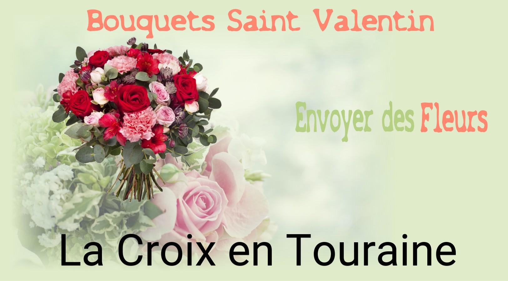 Roses de Saint-Valentin livrées à La Croix-en-Touraine